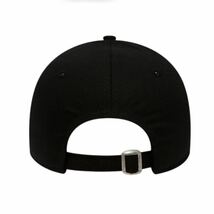 ニューエラ キャップ 帽子 ナインフォーティ キッズ キッズサイズ 野球帽 ヤンキース ブラック×ブラック NEWERA 9FORTY YOUTH 新品_画像2