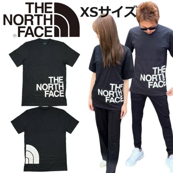 ザ ノースフェイス 半袖 Tシャツ NF0A812I カットソー ブラック XSサイズ ハーフドームロゴ THE NORTH FACE BRAND PROUD TEE 新品