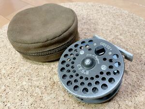 ★即決！稀少 ORVIS CFO 3 オービス fly reel C.F.O. Orvis フライリール 初期モデル おっぱい型 軸受け 中古良品 機関好調★