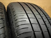 2021年製 DUNLOP VEURO VE304 225/45R18 中古タイヤ2本セット バリ溝ビューロ★クラウン スカイライン オデッセイ フォレスター等 バリ溝_画像5