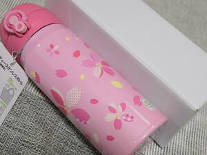 スターバックス限定「SAKURA２０２２ハンディステンレスボトルスイート400ml」ピンクの愛らしい色合いで少し小さめなのでお子様にも！新品