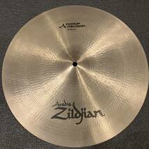 Zildjian MEDIUM THIN Crash 16インチ 、Z ROCK CRASH 16インチ　2枚セット　佐野康夫氏サイン入り　パールセミハードケース付き_画像1