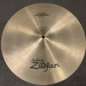 Zildjian MEDIUM THIN Crash 16インチ 、Z ROCK CRASH 16インチ　2枚セット　佐野康夫氏サイン入り　パールセミハードケース付き