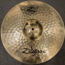 Zildjian MEDIUM THIN Crash 16インチ 、Z ROCK CRASH 16インチ　2枚セット　佐野康夫氏サイン入り　パールセミハードケース付き_画像3