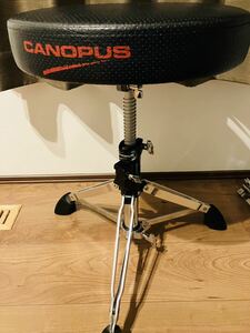 CANOPUS カノウプス ハイブリッド ドラムスローン CDT-1HY ケース付き