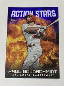 PAUL GOLDSCHMIDT 2023 TOPPS UPDATE ACTION STARS INSERT CARDINALS 即決