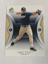 JAKE PEAVY 2007 UD UPPER DECK SP AUTHENTIC #40 PADRES 即決_画像1