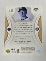 JAKE PEAVY 2007 UD UPPER DECK SP AUTHENTIC #40 PADRES 即決_画像2