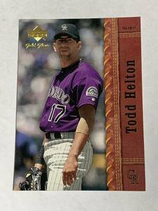 TODD HELTON 2001 UD UPPER DECK GOLD GLOVE #90 ROCKIES 即決