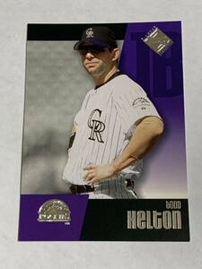 TODD HELTON 2002 UD UPPER DECK DIAMOND COLLECTION #89 ROCKIES 即決