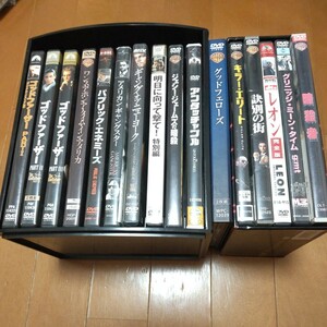 名作ギャング映画ＤＶＤ１６本セット①ゴッドファーザー３本セット②ワンス・アポン・ア・タイム・イン・アメリカ③パブリック・エネミーズ