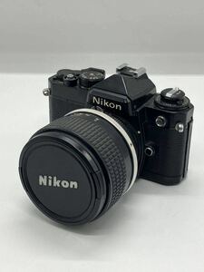 【動作確認済み】Nikon ニコン フィルムカメラ 一眼レフカメラ カメラ FE 3362949 レンズ NIKKOR 85mm 1:1.4 191885 MADE IN JAPAN