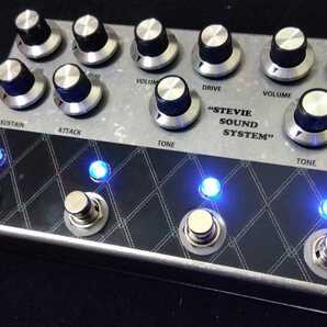 SRV STEVIE SOUND SYSTEM 4in1 エフェクター　TS+TS+FUZZ+OCTAVIA