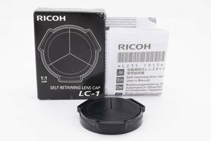 ★美品★ RICOH リコー LC-1 自動開閉式レンズキャップ 174570 GX200/Caplio GX100用 SELF RETAININGLENS CAP 元箱付 #1133