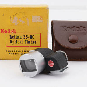★希少品★ Kodak RETINA Optical Finder 35-80 コダック レチナ オプティカル ファインダー IIc IIIc #1148の画像1