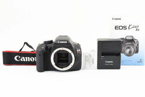 ★外観美品★ Canon キャノン EOS Kiss X4 ボディ デジタル一眼レフカメラ #1297
