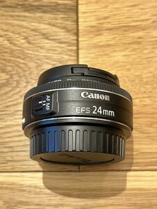 【送料込み】Canon 単焦点レンズ EF-S 24mm 1:2.8 φ52mm ケンコーフィルター付き