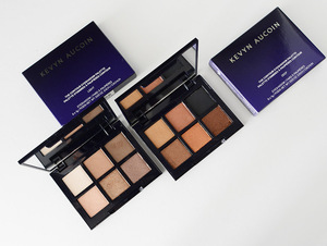 Kevyn Aucoin 6色アイシャドウパレット「Deep」「Light」