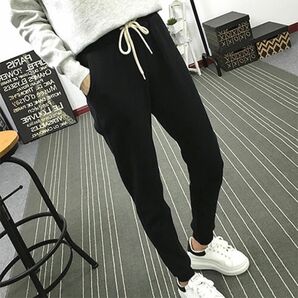 【新品】スウェット パンツ レディース ブラックL ジャージ パンツ