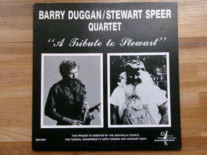 BARRY DUGGAN-STEWART SPEER／A TRIBUTE TO STEWART (オーストラリア私家盤)