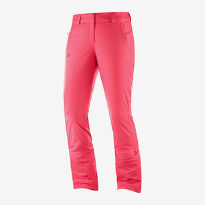 ★ 【 SALOMON ( サロモン) 】 STORMSEASON PANT W ウィメンズスキーパンツ　 Mサイズ 　 LC12124 CALYPSO CORAL