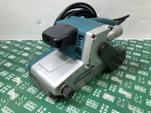 ③ 中古品 電動工具 makita マキタ 100mmベルトサンダ モデル 9404 木工 木材加工 研磨 サンダー ヤスリ IT64TXKP52BY