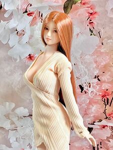 ワンピース＋ストッキング 1/6サイズ TBLeague ファイセン クールガール フィギア オビツ アゾン ジェニー バービー ドール 服 リカ タカラ