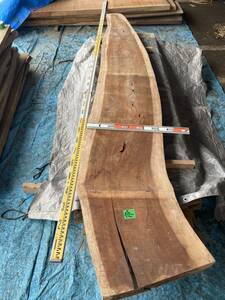 ケヤキ　欅　一枚板　長さ3.1m幅20〜50cm厚さ5.5cm テーブル　天板天然木 乾燥材 無垢 木材 DIY