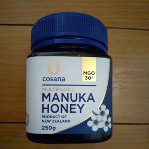 新品　マヌカハニー　MGO 30+　 はちみつ　250g　蜂蜜　ニュージーランド