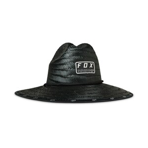 FOX 30717-001-OS ノンストップ ストローハット2.0 ブラック バイク 帽子 紫外線 麦わら帽
