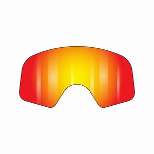 VONZIPPER ボンジッパー 7967-2000 VZ ビーフィー スペアレンズ クリアクロームオレンジ バイク ゴーグル 補修 パーツ