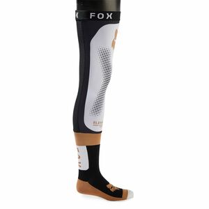 ダートフリーク FOX 31335-018-M ニーブレースソックス ブラック/ホワイト M バイク ライディング インナー 靴下 通気性