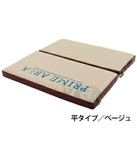 プライムエリア へらクッション PA-04 平タイプ ベージュ 幅45×奥行き48×前部4.5×後部4.5cm 釣具 釣り フィッシング