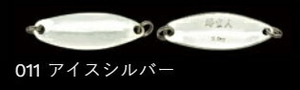 ノリーズ 鱒玄人ウィーパー 011/アイスシルバー 1.5g ルアー スプーン 疑似餌 トラウト マス 釣具 釣り フィッシング