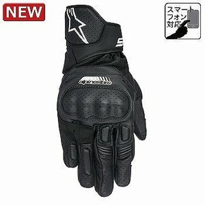 アルパインスターズ Alpinestars SP-5 LEATHER GLOVE レザーグローブ グローブ 10 ブラック Mサイズ