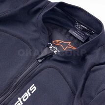 アルパインスターズ BASE MESH JACKET ASIA ジャケット ブラック Mサイズ 防護 保護 服 安全 メッシュ アルパイン_画像3