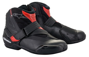 アルパインスターズ SMX-1 R v2 VENTED ベンティッド ライディング ブーツ ブラック/レッド 41/26cm 靴 軽量 アルパイン