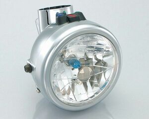 キタコ 800-1083200 マルチヘッドライトASSY メッキ 12V30/30W モンキー