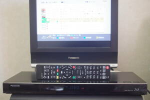 HDD1TB(WD)換装　Panasonic DMR-BRZ1010/1TB/3番組同時録画可/B-CAS,おまけのリモコン、コード出品です。