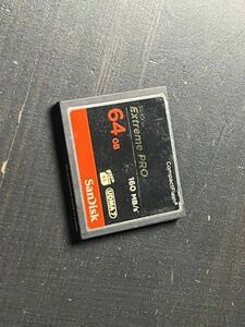 CFカード SANDISK 64GB①