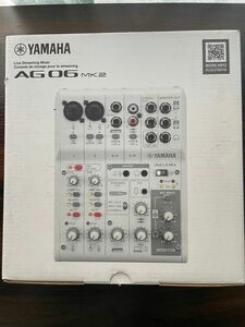 【新品未使用】YAMAHA AG06MK2 ホワイト