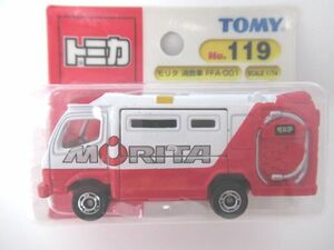 A12 No119 トミカ モリタ 消防車 FFA-001 中国製 