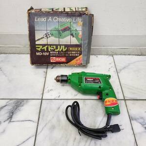 送料800円～ ジャンク 通電確認済み RYOBI リョービ マイドリル MD-10V 無段変 SN.0090585