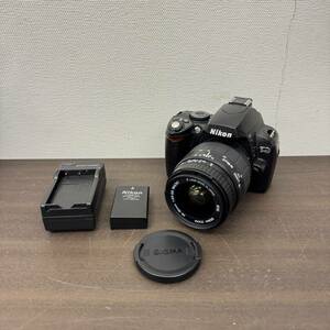 送料800円～ ジャンク 通電確認済み Nikon ニコン D40 デジタル 一眼レフカメラ SIGMA 28-80mm 1:3.5-5.6 カメラレンズ S/N:2107532