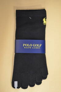 新品　未使用　男性　POLO GOLF RALPH LAUREN　 ポロラルフローレン　５本指ソックス　日本製　送料無料