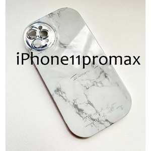 iPhone11promax 大理石柄 ストーン風 コロンと丸い アイフォン１１プロマックス　iphone11promaxケース 新品