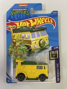 HOTWHEELS ホットウィール タートルズ PARTY WAGON パーティーワゴン