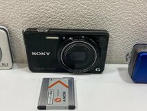 【B51234】カメラ 7台セット SONY Canon Cyber-shot 【DSC-WX350】【DSC-HX30V】【DSC-U30】等まとめて　全て動作未確認 ジャンク品_画像7