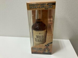 【M66924】古酒未開栓　バーボン　ワイルドターキー　スタンダード　700ml　ウイスキーメジャー付30ml　箱未開封品シール付