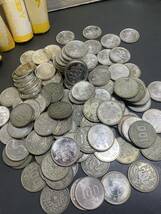 古銭 旧100銀貨 鳳凰 稲穂 オリンピック　大量まとめて　579枚　約2775g_画像3
